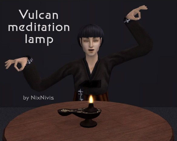 Vulcan Meditation Lamp