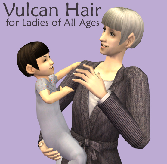 Vulcan Hair for Ladies