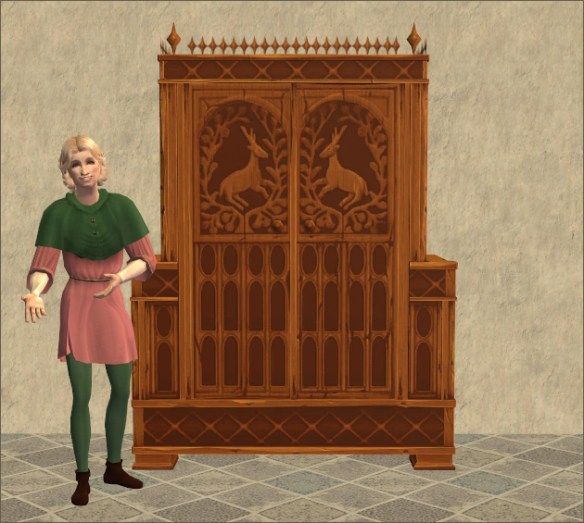 Graffenschaft Lacquer Reindeer Wardrobe