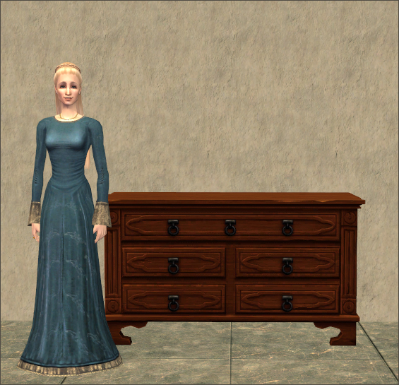 Phickle-Phyfe Fluted Dresser