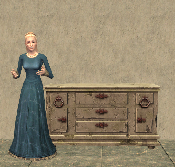 Rot-proof Stone Dresser