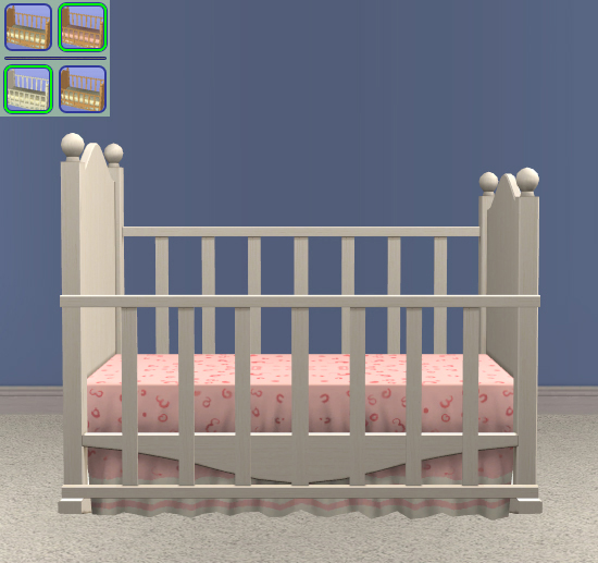 Canopy Crib - Original Bedding