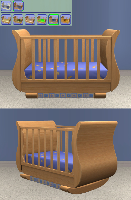 Sleigh Crib - Cheap Bedding